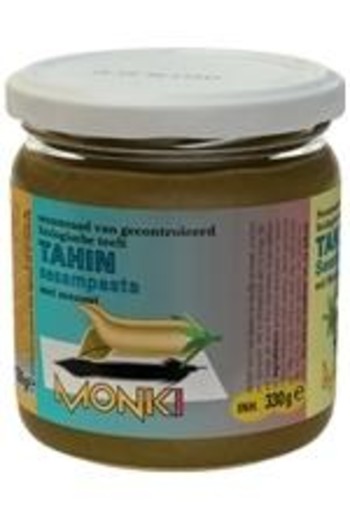 Monki Tahin met zout eko bio (330 Gram)