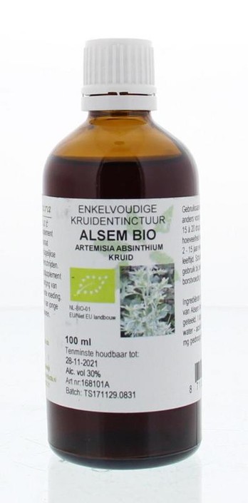Natura Sanat Artemisia absinthium/alsem tinctuur bio (100 Milliliter)