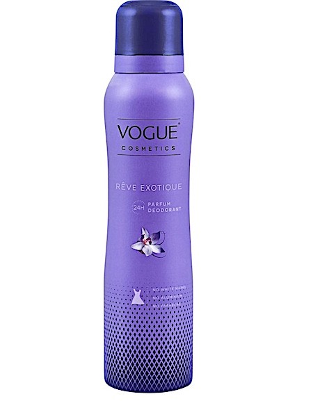 VOGUE Cosmetics Reve Exotique Parfum Deodorant 150 ml