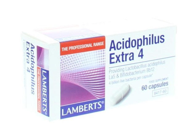 Lamberts Acidophilus Extra 4 (60 Capsules)