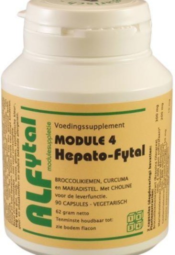 Alfytal Hepato-fytal leverformule (90 Vegetarische capsules)