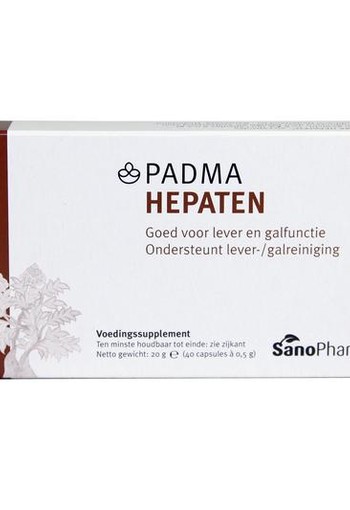Sanopharm Padma hepaten (40 Capsules)