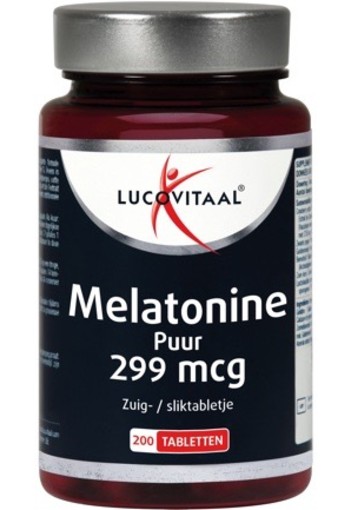 Lucovitaal Melatonine Puur 0.299 Mg 200tb