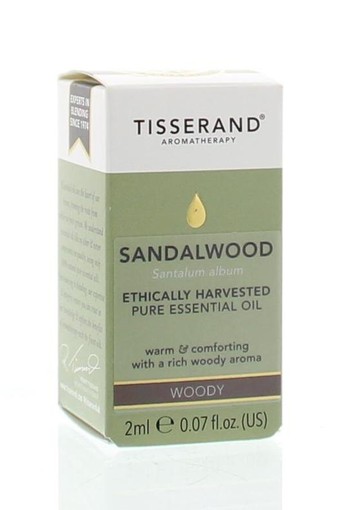 Tisserand Sandalwood wild crafted (2 Milliliter)