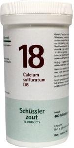 Pfluger Calcium sulfuratum 18 D6 Schussler (400 Tabletten)