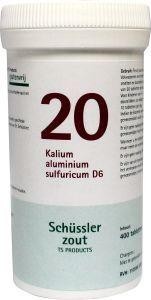Pfluger Kalium aluminium 20 D6 Schussler (400 Tabletten)