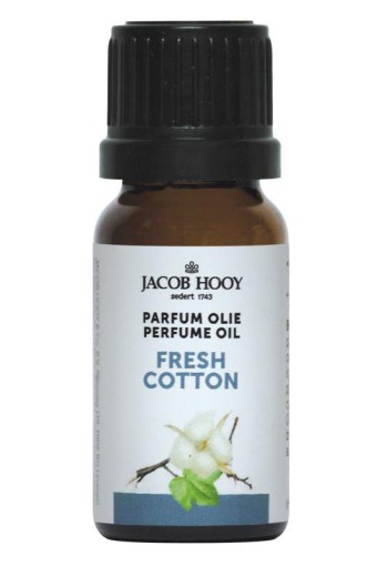 Jacob Hooy Parfum olie fresh cotton (10 Milliliter)