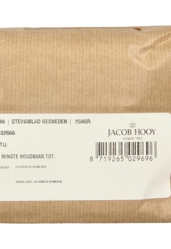 Jacob Hooy Stevia gesneden (250 Gram)