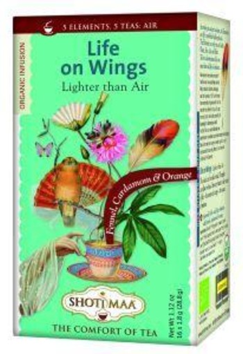 Shoti Maa Air life on wings bio (16 Zakjes)