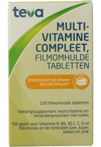 Teva Multivitamine compleet (100 Tabletten)