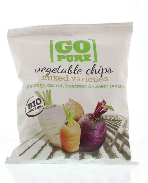 Go Pure Chips groente bio (90 Gram)