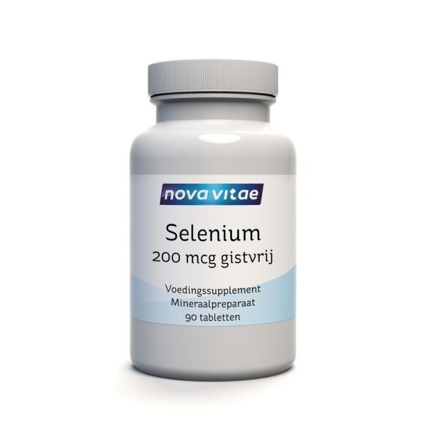 Nova Vitae Selenium 200 mcg gistvrij (90 Tabletten)