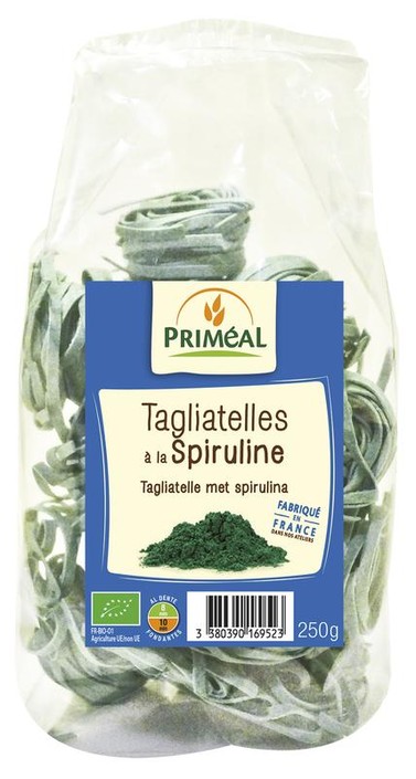 Primeal Tagliatelle spirulina bio (250 Gram)