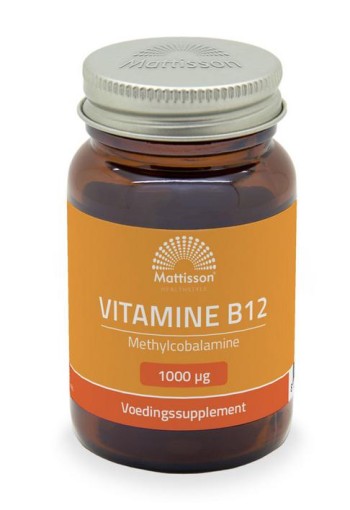 Mattisson Vitamine B12 methylcobalamine 1000mcg (60 Tabletten)