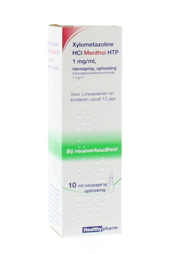 Healthypharm Neusspray xylometazol menthol (10 Milliliter)
