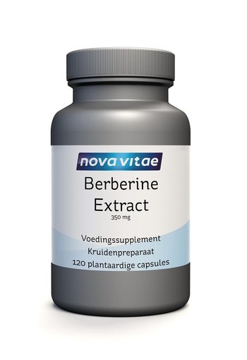 Nova Vitae Berberine HCI extract 350 mg (120 Vegetarische capsules)