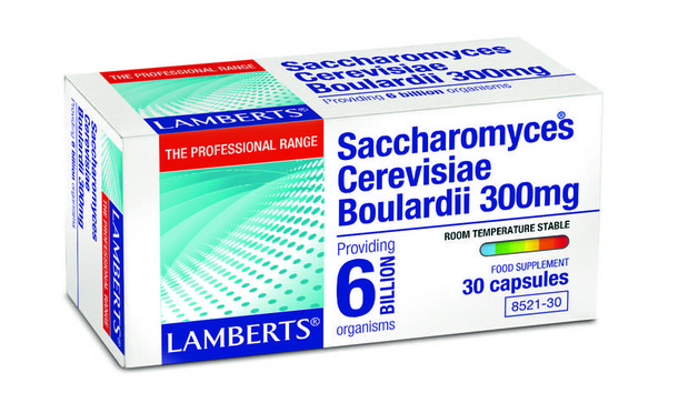 Lamberts Saccharomyces boulardii 300mg (30 Capsules)