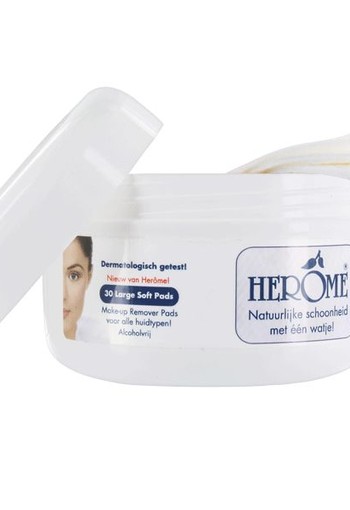 Herome Eye makeup remover pads (30 Stuks)