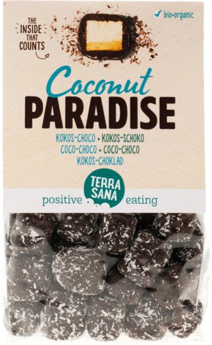 Terrasana Coconut paradise choco bio (150 Gram)