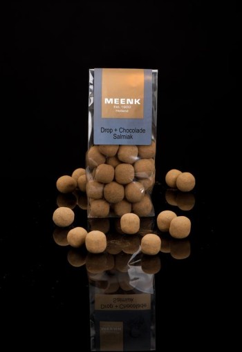 Meenk Drop chocolade salmiak (150 Gram)