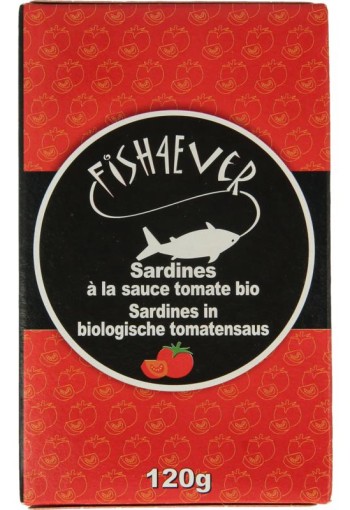 Fish 4 Ever Sardines in tomatensaus (120 Gram)