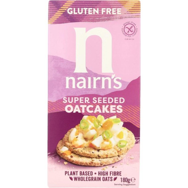 Nairns Oatcakes super seeded (180 Gram)