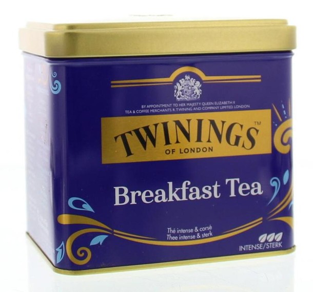 Twinings Breakfast tea blik (200 Gram)