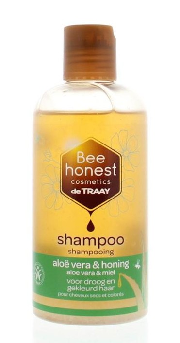 Traay Bee Honest Shampoo aloe vera / honing (250 Milliliter)