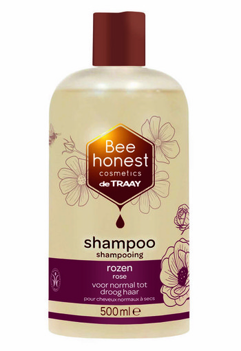 Traay Bee Honest Shampoo rozen (500 Milliliter)