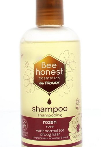 Traay Bee Honest Shampoo rozen (250 Milliliter)