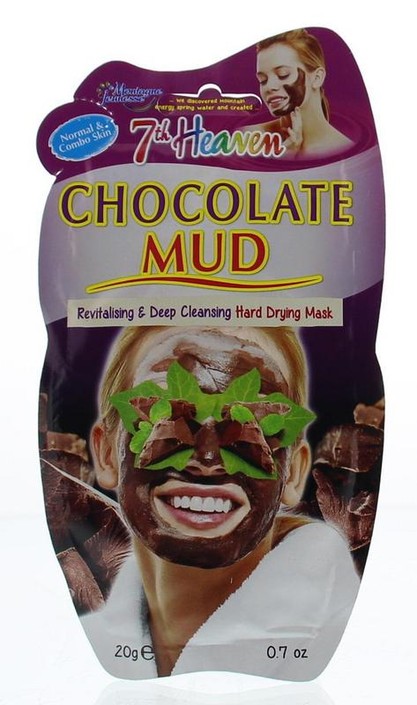 Montagne 7th Heaven gezichtsmasker chocolate mud (20 Gram)