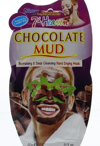 Montagne 7th Heaven gezichtsmasker chocolate mud (20 Gram)