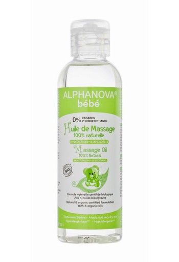 Alphanova Baby Organic massageolie (100 Milliliter)