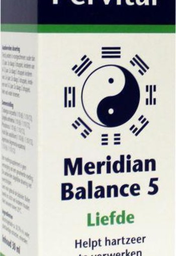 Pervital Meridian balance 5 liefde (30 Milliliter)