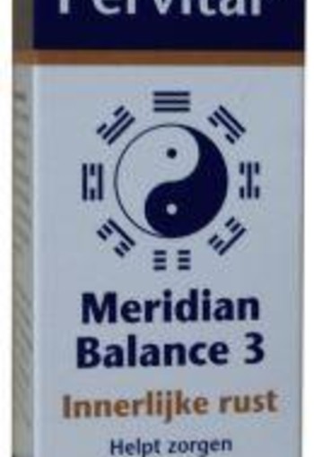 Pervital Meridian balance 3 innerlijke rust (30 Milliliter)