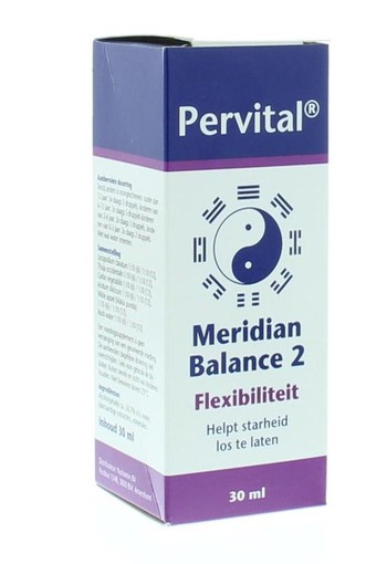 Pervital Meridian balance 2 flexibiliteit (30 Milliliter)