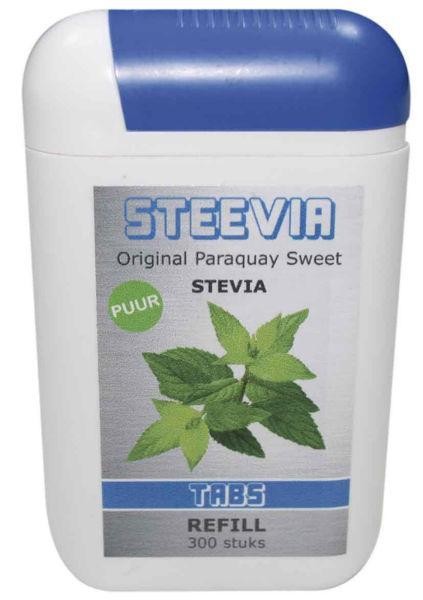 Steevia Stevia tablet navulling (300 Stuks)