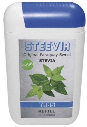 Steevia Stevia tablet navulling (300 Stuks)