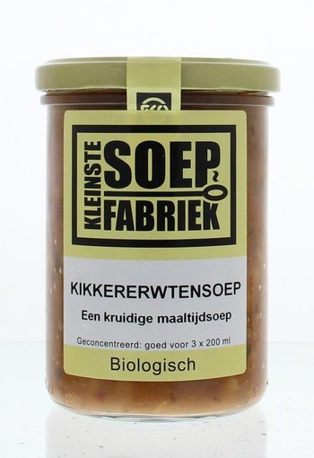 Kleinstesoepfabr Kikkererwtensoep bio (400 Milliliter)