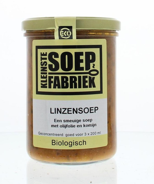 Kleinstesoepfabr Linzensoep bio (400 Milliliter)
