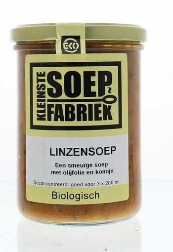 Kleinstesoepfabr Linzensoep bio (400 Milliliter)