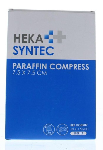 Heka Synthetisch zalfgaas 7.5 x 7.5cm (10 Stuks)