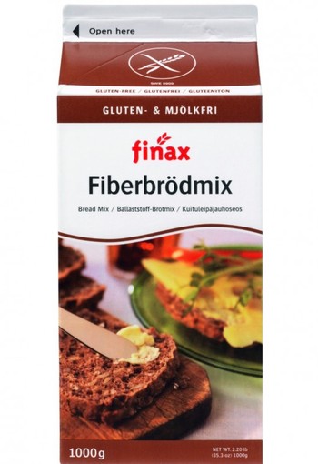 Finax Broodmix bruin vezelrijk (1 Kilogram)