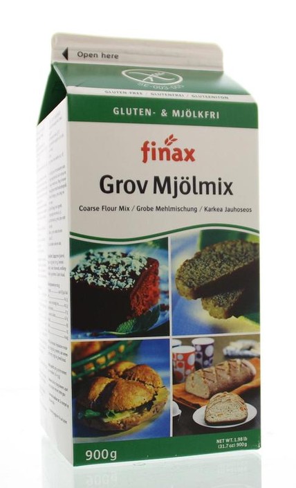 Finax Broodmix bruin (900 Gram)