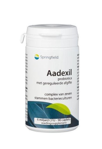 Springfield Aadexil probiotica 6 miljard (90 Capsules)