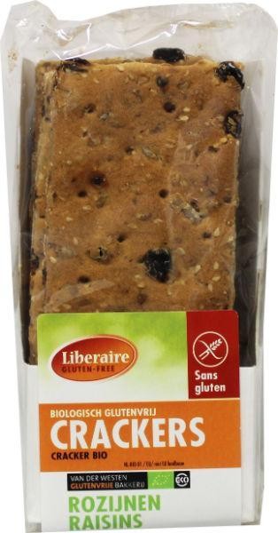 Liberaire Crackers rozijnen bio (250 Gram)