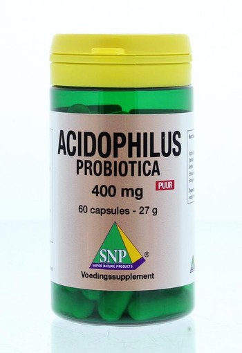 SNP Acidophilus probiotica 400 mg puur (60 Capsules)