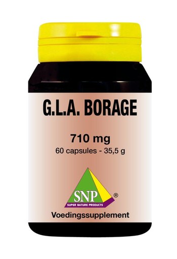 SNP GLA borage olie 710 mg (60 Capsules)