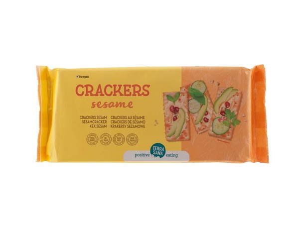 Terrasana Crackers sesam bio (300 Gram)