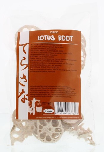 TS Import Lotusschijfjes gedroogd (50 Gram)